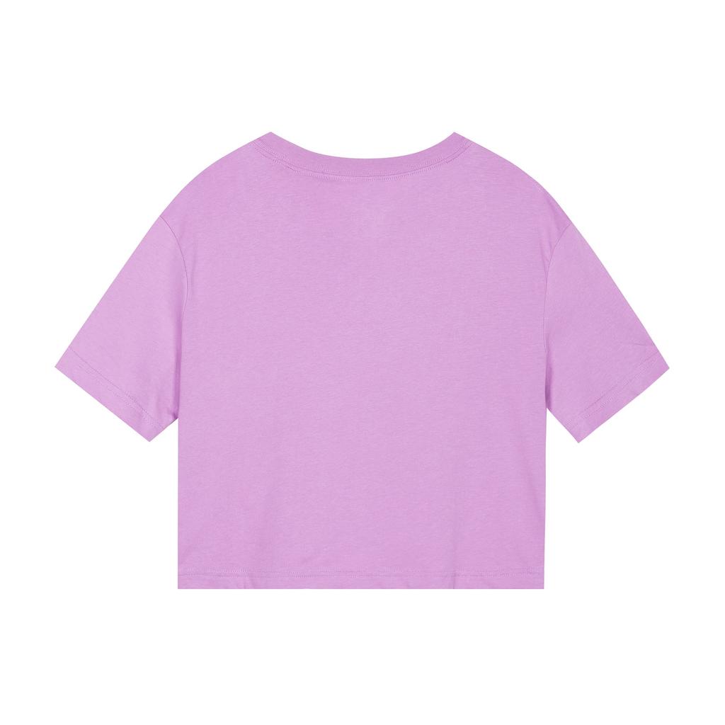 Nike Sportswear Essentials Crop Tops Women's Violet Crew Neck Moderate BV6176-591