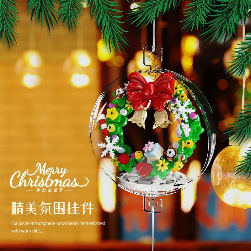 moc christmas building block Mini Building Blocks Creative Construction Educational Toys for Kids 10 to 12 years old girl gifts