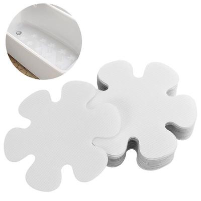 10Pcs Shower Floor Grip Stickers Slip Resistant PEVA Safety Floor Traction Stickers for Bathtubs Showers Swimming Pools