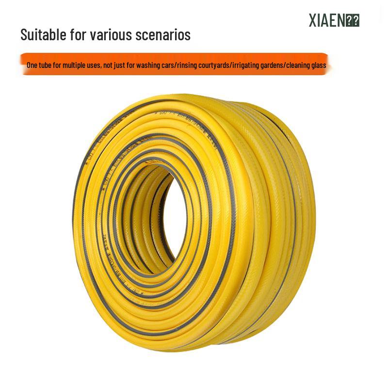 High-Pressure Garden Hose & Spray Nozzle Set for Car Wash