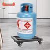 Iron Plant Pot Caddy with Wheels