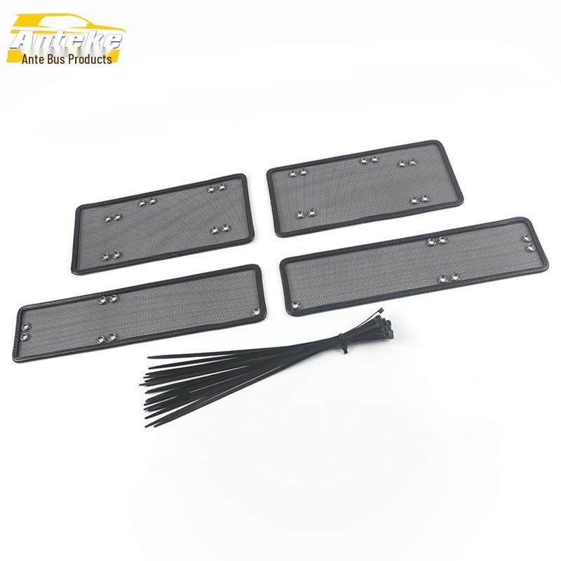 Fits 20 Atenza Models: Insect Screen Sequin & Diamond Mesh Radiator Protection Net Cover Sticker