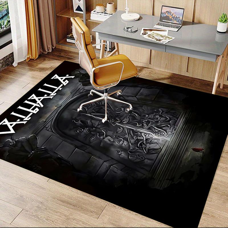 1pc Valhalla Carpet, Office Rug Outdoor Mat Home Decor Area Carpet Festival