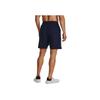 Under Armour Logo Print Mid-Rise Breathable Casual Shorts Men Shorts Navy-Blue 1377139-410