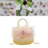 Chic Pearl Embellished Crossbody Bag For Kids Trendy And Fashionable Accessory