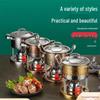 HeXicheng 304 Portable Gas Hot Pot Stove