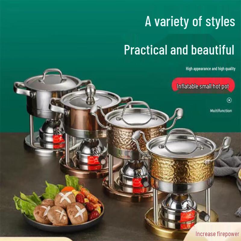 HeXicheng 304 Portable Gas Hot Pot Stove