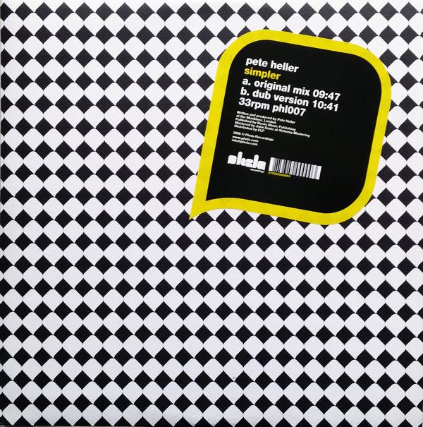 12inch Record PETE HELLER  Pete Heller PHL007 Phela Recording 2006 UK Dance  Electronica Used