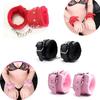 Luxury Pu Plush Sex Handcuff Bundle For Couples Waterproof And Adjustable