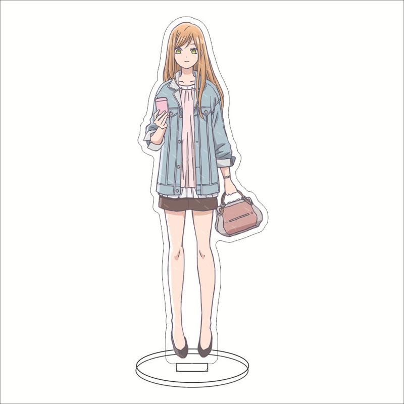 Hot My Love Story mit Yamada-kun bei Lv999 Acryl-Stand-Modellplatte, doppelseitige Acryl-Cosplay-Desktop-Dekor-Fans