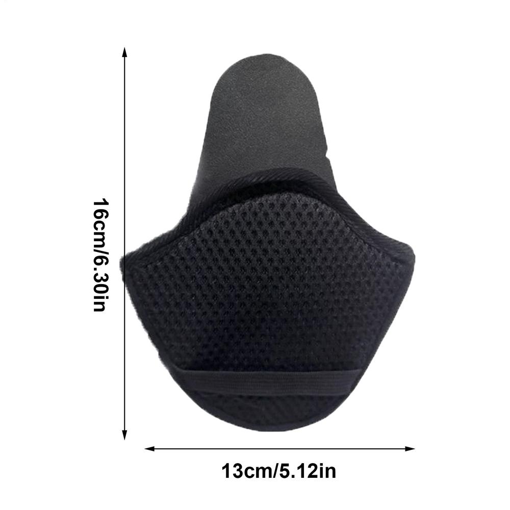 Motorcycle Helmet Ear Pads Detachable Winter Ear Warmer Windproof Ear Covers 1 Pair Cold Weather Ear Pads