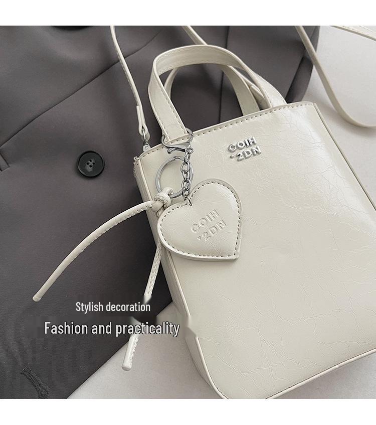 Chaonan Style Women's Shiny Red Crossbody Handbag - High-End Fashion Travel Bag