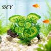 Betta Fish Hiding Spot Aquarium Artificial Plant, Realistic Plastic Plants, Underwater Faux Greenery, Scenery Landscaping Tank Fake Aquatic Plants for
