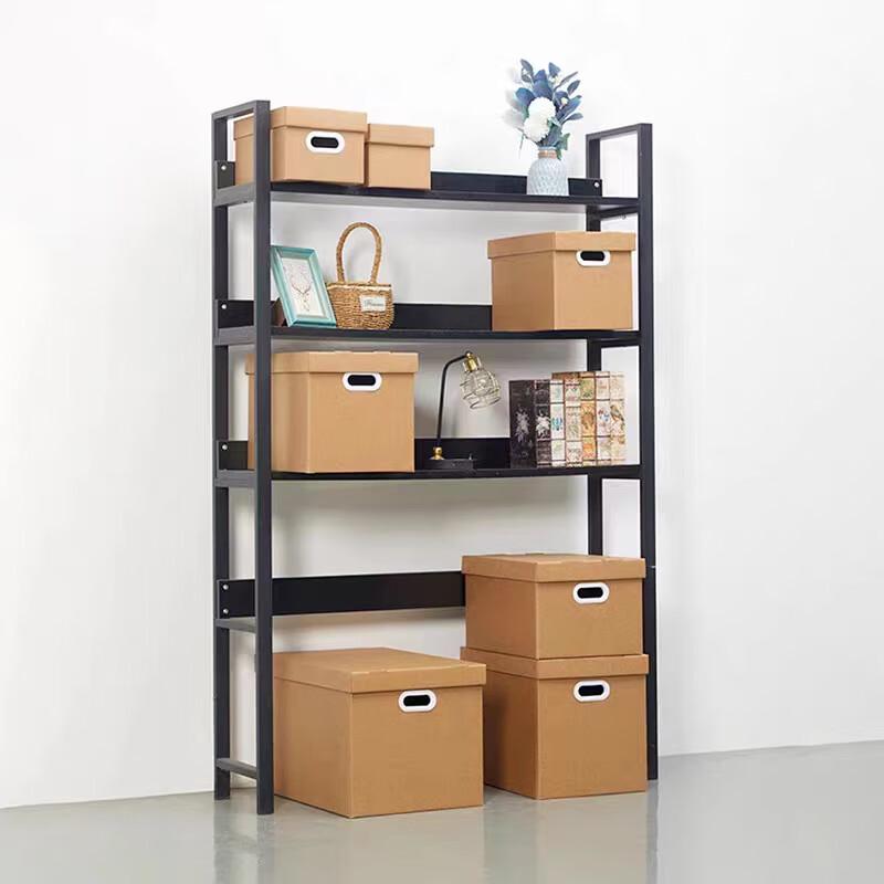 80L Kraft Paper Storage Box with Lid