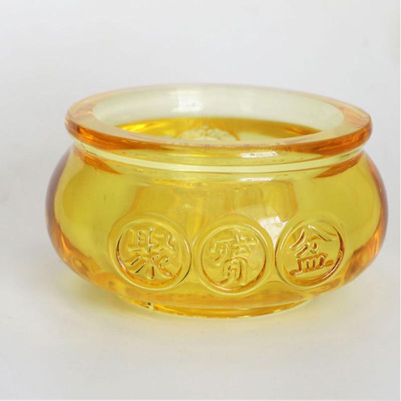 Cornucopia Citrine Cornucopia Gold Ingot Home Decorative Ornament Handicrafts Wealth Basin Office Citrine Creative Treasure Bowl