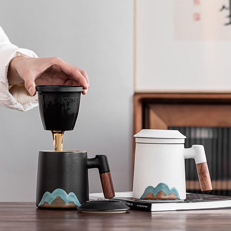 Ceramic Tea Infuser Gift Mug