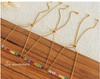 Colorful Retro Baroque Zircon Anklet, Titanium Steel, 18K Gold, Non-Fading Hip Hop Jewelry for Women