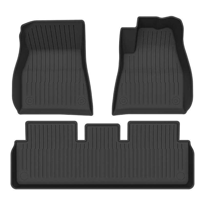 TPE Front Trunk Mat & Rear Backrest Pad for Tesla Model Y