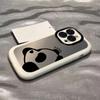 Applicable To Apple 16 New 14plus Matte 13 Silicone 12mini Cartoon Panda 15promax Mobile Phone Case