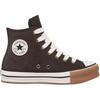 Converse All Star Eva Lift Weiche Bequeme High Top Canvas Schuhe Kinder Sneaker Braun A13366C
