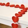 2m 6.5ft Heart String Romantic Valentines Day Decoration Hanging Love Streamer  Birthday Party
