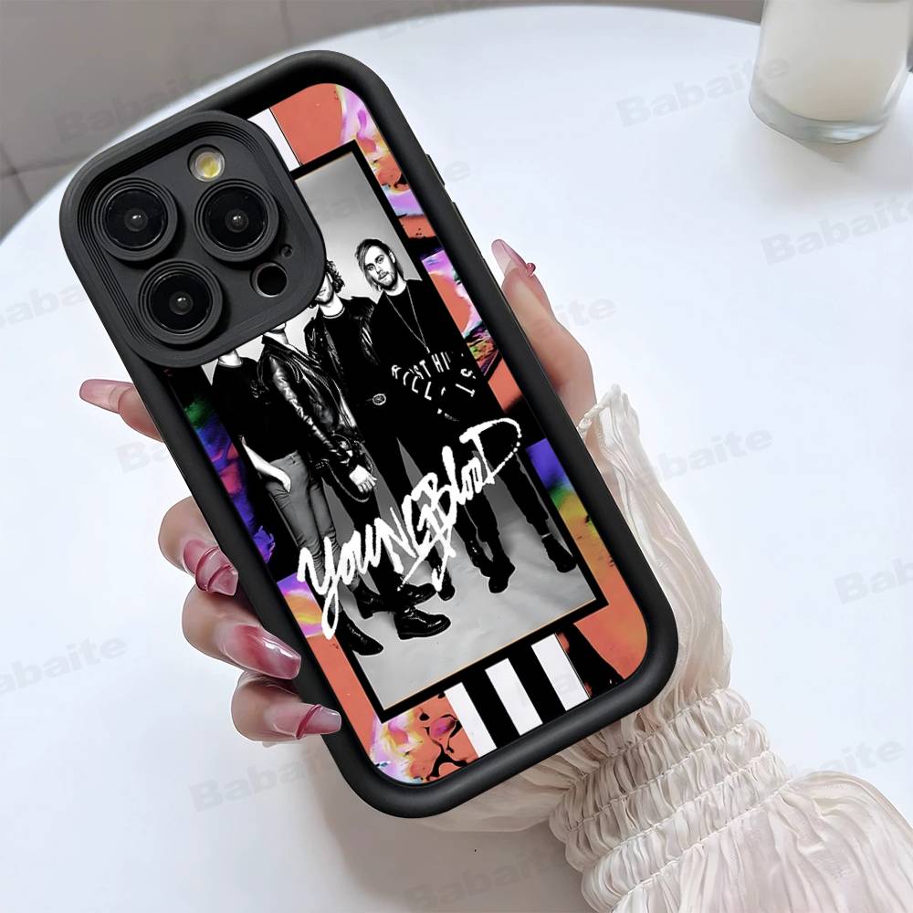 5 S-Seconds of S-Summer Band Phone Case for IPhone 17 16 15 14 13 12 11 Pro Max Mini Plus Soft TPU Back Cover