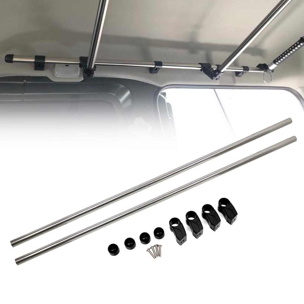 Sporacingrts Indoor Car Carrier Side Cross Left and Right Car Compatible Every Wagon Vamos Hobio Atrai Wagon Bars, Bars, Ride, Set, Storage, with