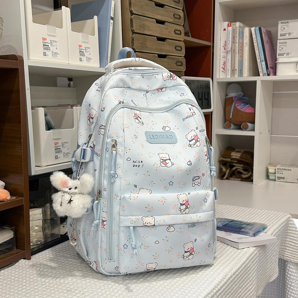 Schoolbag Japanese high-value Mori junior high school high school student backpack College style girl schoolbag lightweight primary school travel