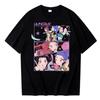 T-shirts Kpop Été Chasseurs de Démons Impression Saja pour Garçons Mode Décontractée Vêtements pour Filles Coton Enfants Harajuku Manches Courtes T-shirts pour Enfants