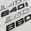 3D ABS Auto Heckklappe Buchstaben Logos Plakette Emblem Aufkleber für BMW 8er Serie 840d 840i 850d 860d 850i 860i E31 G14 G15 G16