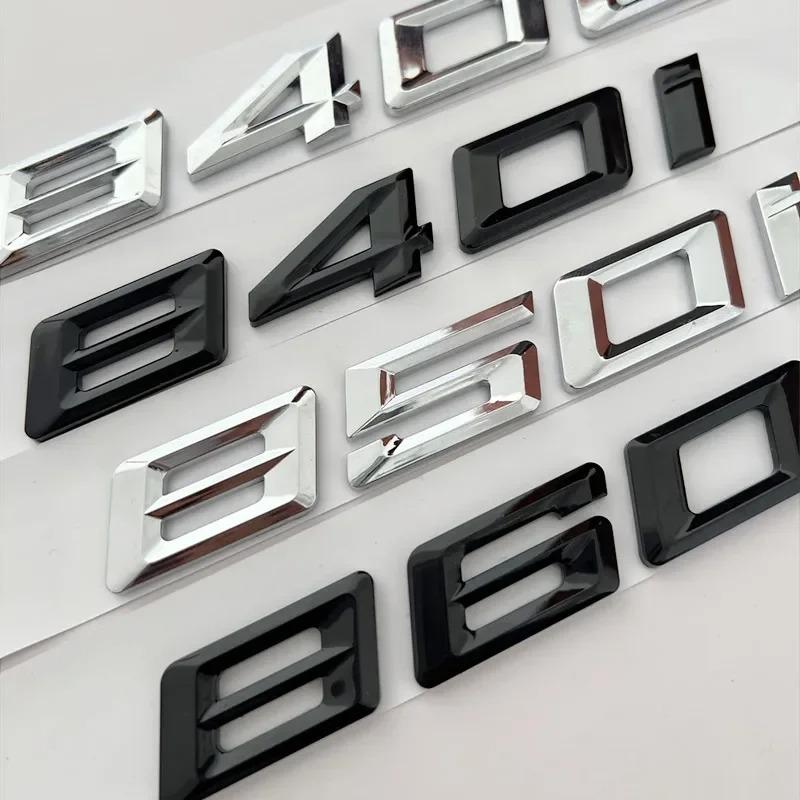 3D ABS Auto Heckklappe Buchstaben Logos Plakette Emblem Aufkleber für BMW 8er Serie 840d 840i 850d 860d 850i 860i E31 G14 G15 G16