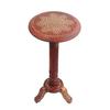 Sheesham Wooden Carved Round Beautiful Design Carved Side Table Coffee Table