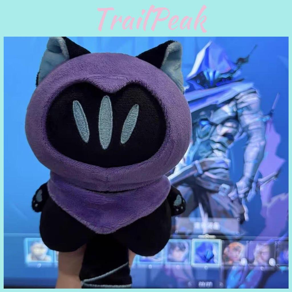 Valorant Omen Cat Plush Toy With Soft Pp Cotton For Fans Collectible Gift