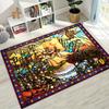 Retro Heroes of Might and Magic Map Games Art Rug for Bedroom Living Room Sofa Home Doormat Decor,Large Kids Non-slip Floor Mat