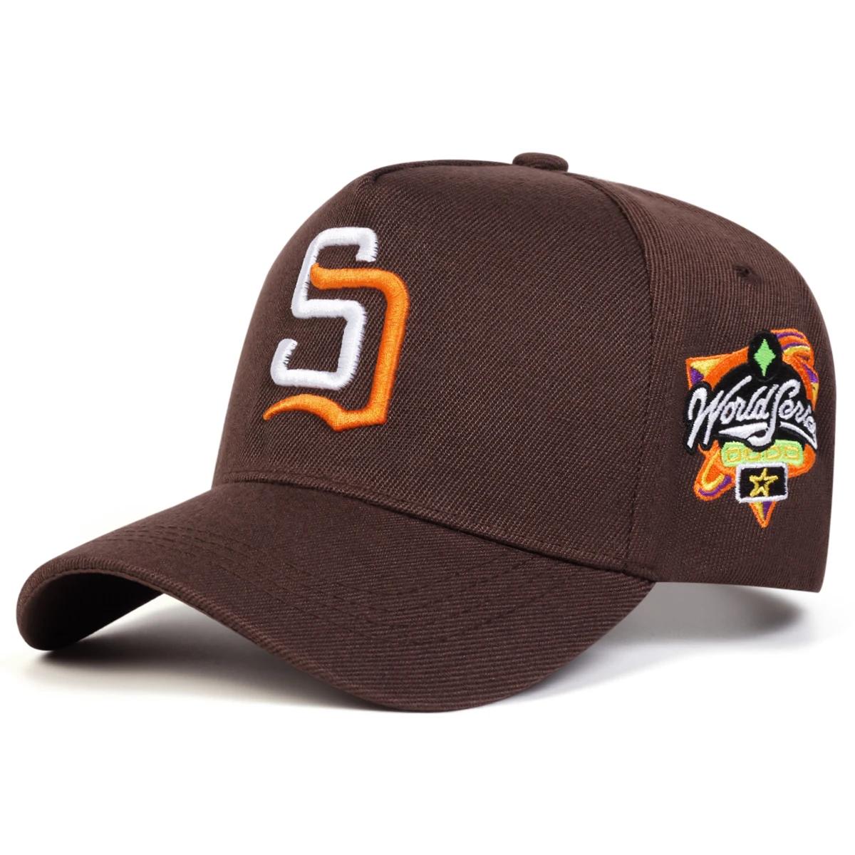 

Unisex Sd Letter Embroidery Baseball Caps Spring Autumn Outdoor Adjustable Casual Hats Sunscreen Hat Sports Cap