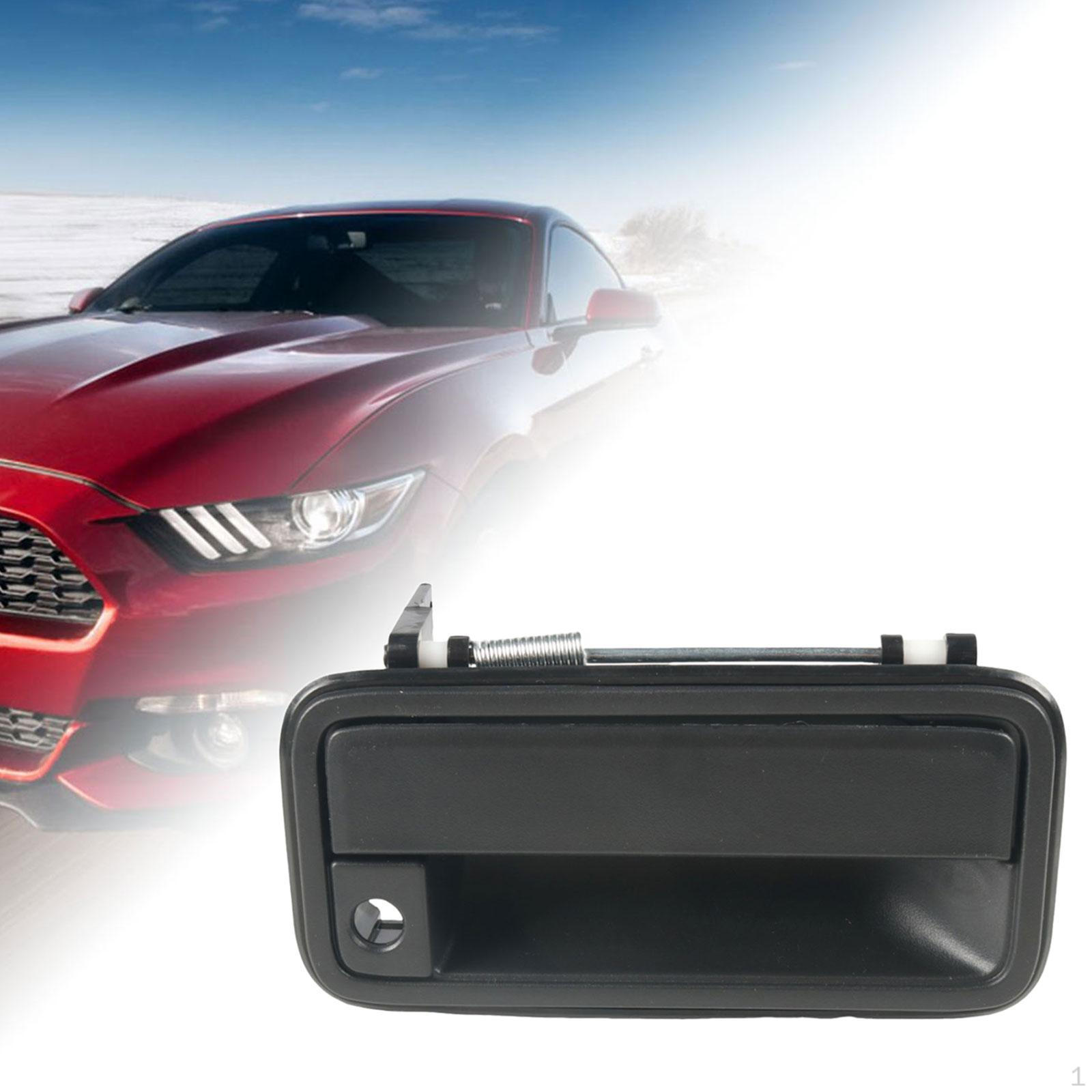 

Автомобильная внешняя дверная ручка, автомобильные аксессуары, простая установка, черный профессиональный внешний вид Front Right