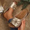 Modische Sommersandalen Schuhe Damen Keilabsatz Damenschuh Weich zum Hineinschlüpfen Damensandalen Party Freizeit Schuhwerk Zapatos De Mujer Damen