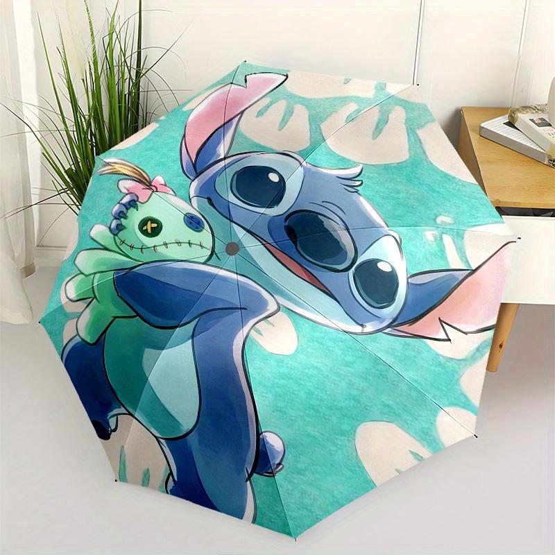 

Складной зонт Stitch, тематика Инопланетяне , лучший выбор для подарка, 8 спиц, повседневный, прочный, легкий и портативный дорожный зонт, su