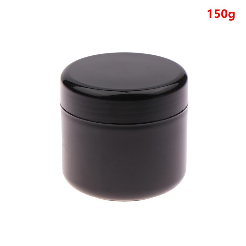 100/150g Flip Cover With Spoon Refillable Bottles Empty Makeup Jar Pot Travel Face Cream Lotion Cosmetic Cotton Pad Container