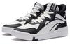 Li Ning Superwave Mid Coverage Thermal, Slip Resistant, Lightweight Mid top Skateboard Shoes Women's Snow Black AGCR234-3