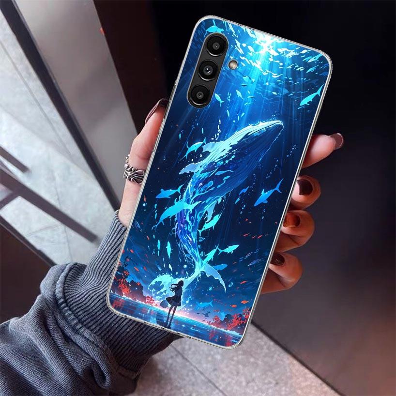 

Humpback Whale Sea Giant Phone Case For Samsung Galaxy A17 A57 A37 A16 A26 A36 A56 A15 A25 A35 A55 A14 A13 A54 A53 A34 A24 A33 A Samsung A26