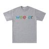 Weezer Coloring Book Tee Weezer Band Cotton T Shirt Vintage Men Women Hip Hop Tee Fashion Short Sleeve Casual Breathable Clothes