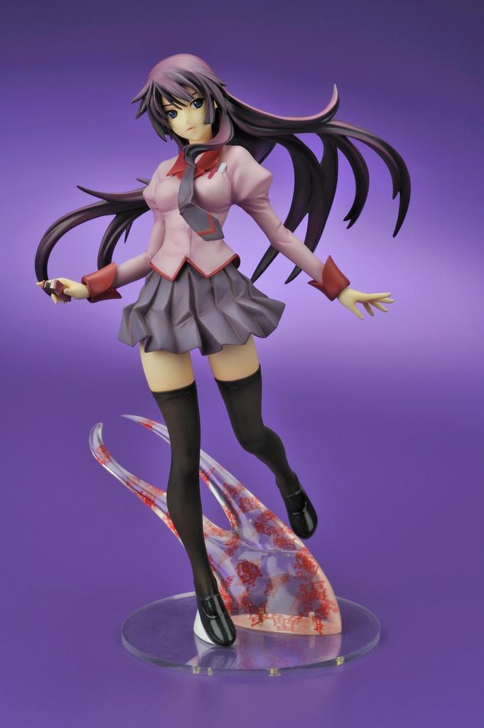 Kotobukiya Bakemonogatari Senjougahara Hitagi scale PVC painted finished product 1/8