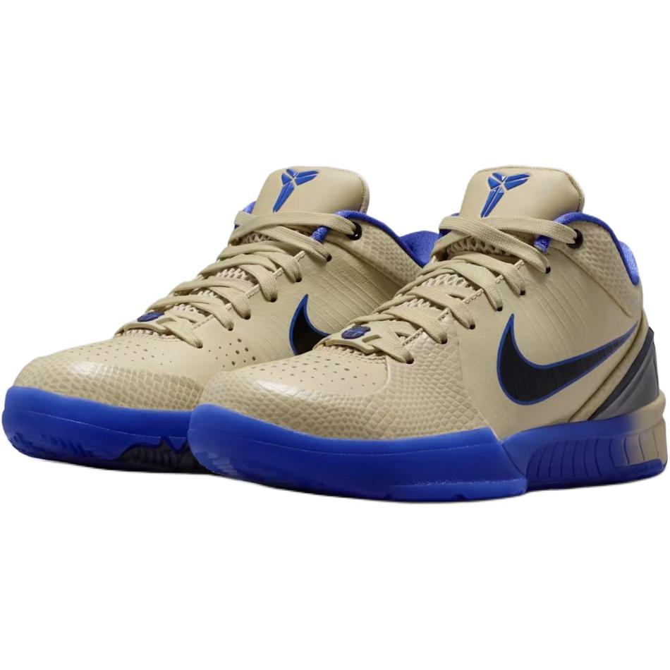 FC Barcelona x Nike Kobe 4 GS Auswärtstrikot Kinder-Sneaker Gold Team-Gold Schwarz HQ2303-700