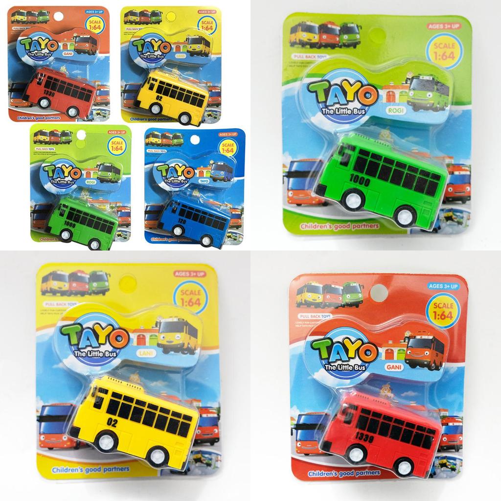 Premium Quality Tayo The Little Bus Model Mini Toy Set For Kids Ideal Gift