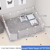 Pet Fence: Indoor Medium & Small Dog Gate, Barrier, & Stopper