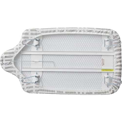 Yamazaki (Yamazaki) Scandinavian-style Lightweight Ironing Board, Checkered Gray, Approximately W69 X D37 X H20cm, Steel Mesh Construction, with Hange