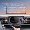 Car Foldable Phone Holder Vent Wireless Charging Car Universal Phone Mount for Samsung Xiaomi Z Fold Electric Rotation Charger