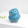 1Pc Natural  Cute Animal Image Macadam Drip Glue Owl Household Supplies Desktop Ornament