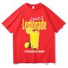 Louis Tomlinson Lemonade 2025 T Shirts Unisex Unisex Harajuku High Quality Fashion Tshirts Retro Oversized 100 Cotton Tshirt Tops